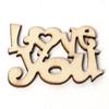 Pack of 60 Wooden Letters Wood Slices Unfinished Signs Scrapbooking Crafts Anniversary Gifts Love Wedding Happy Birthday Party