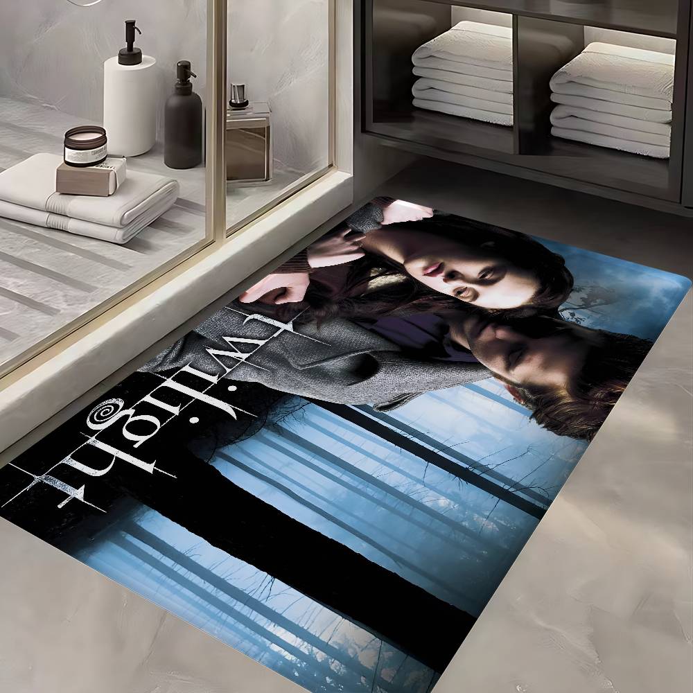 Movie Twilight Room Mats Anti-slip Absorb Water Long Strip Cushion Bedroon Mat Household Carpets