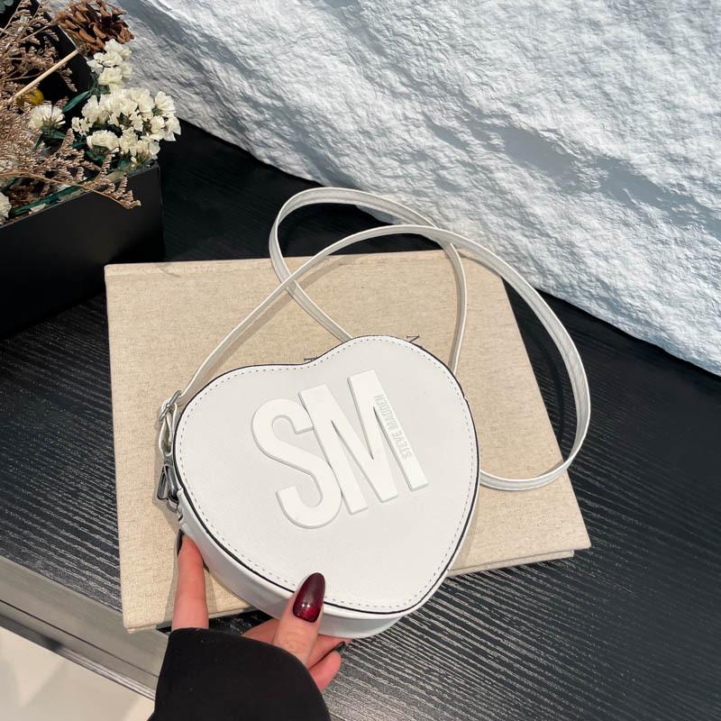 2025 Valentine's Day Popular Heart-Shaped Shoulder Bag for Women - European & American Fashion