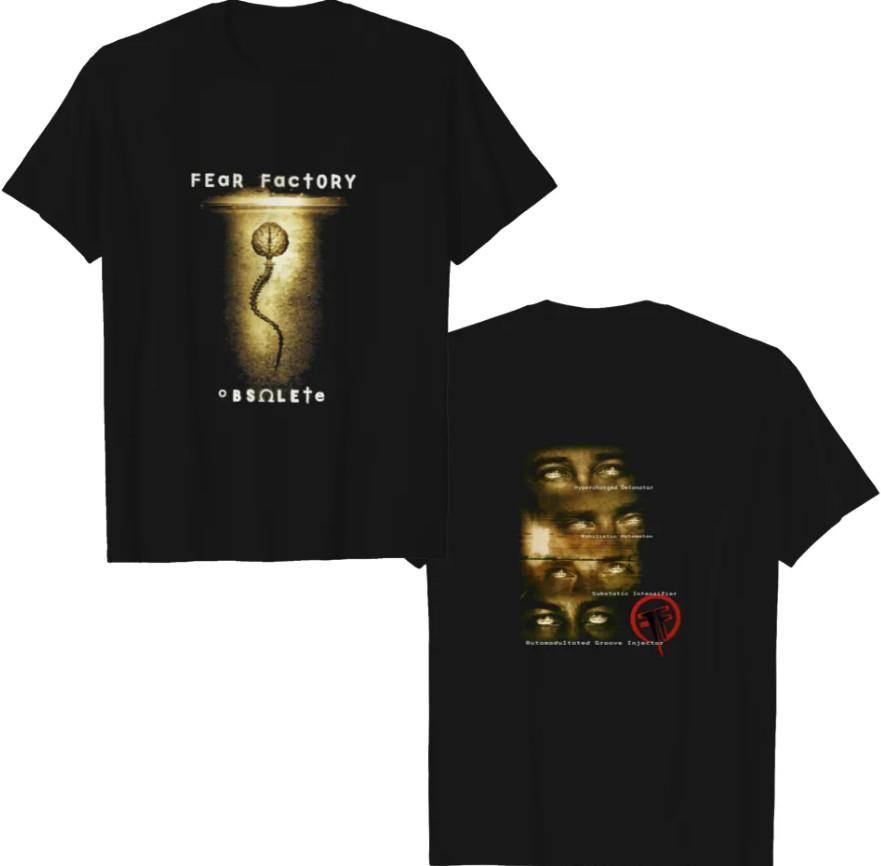 Fear Factory 1998 Obsolete T-Shirt Heavyweight T-shT-shirtT-Shirt shirt XL