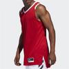 Adidas Mens Running Series Moisture-Wicking Fitness Sports Quick-Dry Basketball Vest Men tops Red BQ7767
