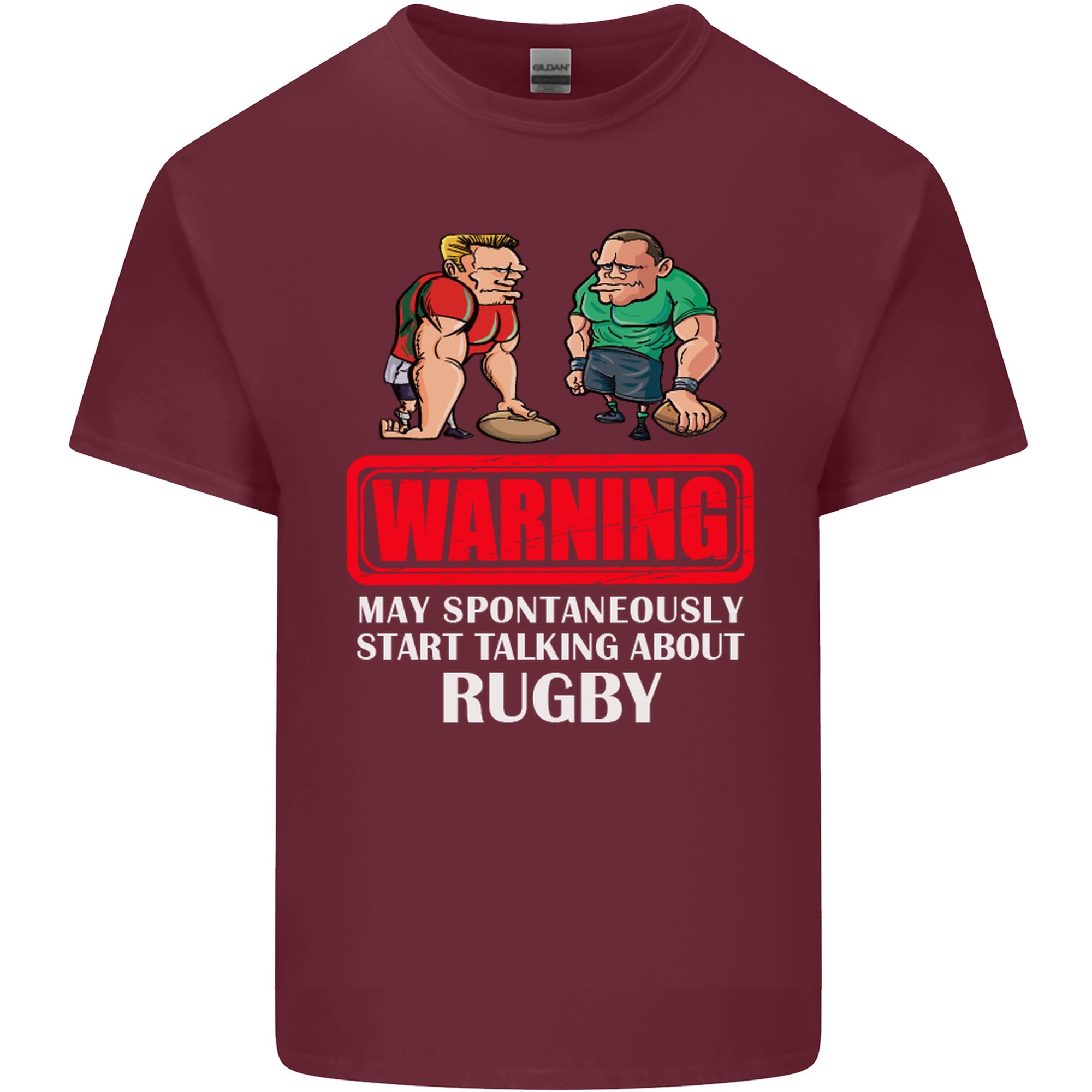 May Start Talking About Rugby Player Funny Unisexs Light Cotton TShirt S