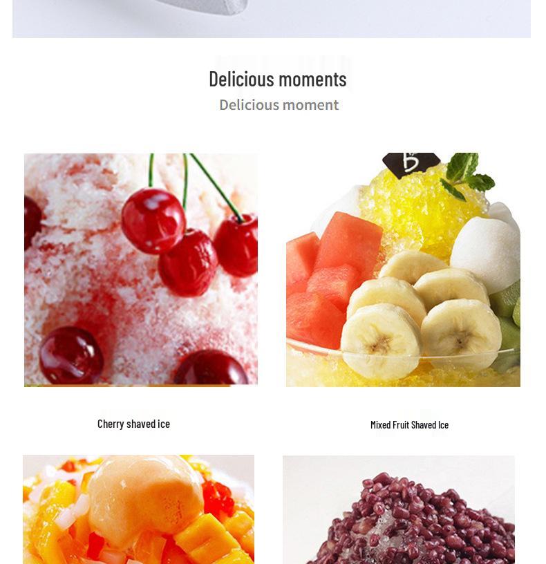 Portable Ice Maker & Electric Ice Crusher with Tray for Coffee Shops