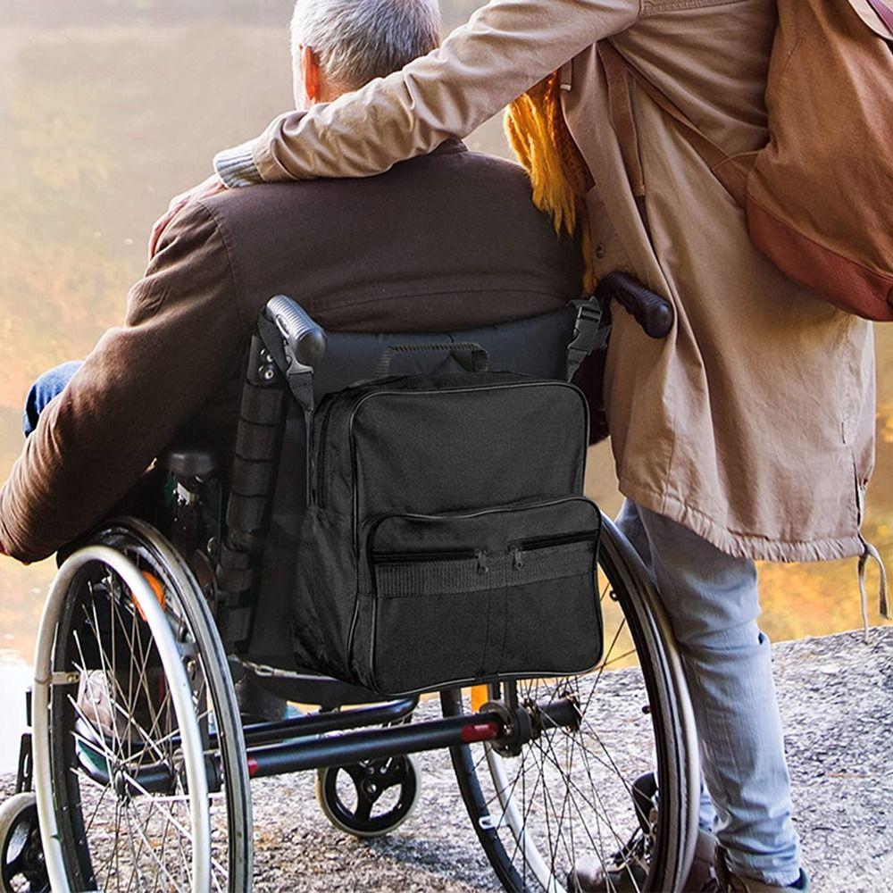 Portable Wheelchair Storage Bag Waterproof Chair Organizer Bag Mobility Scooter Bag  Walking Wheels