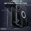 Samsung A36/A56-5G MagSafe-Compatible Tri-Proof Transparent Phone Case with Full Coverage and Fingerprint Unlock