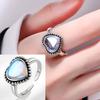 VENTFILLE 925 Sterling Silver Moon Tassel Opening Female Fashion Ins Ring Dropship Wholesale