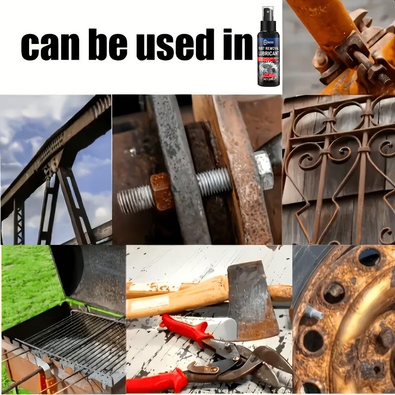 Metal Rust Remover Spray Rust Cleaning and Polishing Spray for Appliances Hardware Furniture and Metal Tools