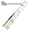  Fiber Glass Rod Real Wood Handle Fishing Rod Sea Fishing Bank Fishing Lure Rod Casting Rod Adjustable Length Outdoor Ca...