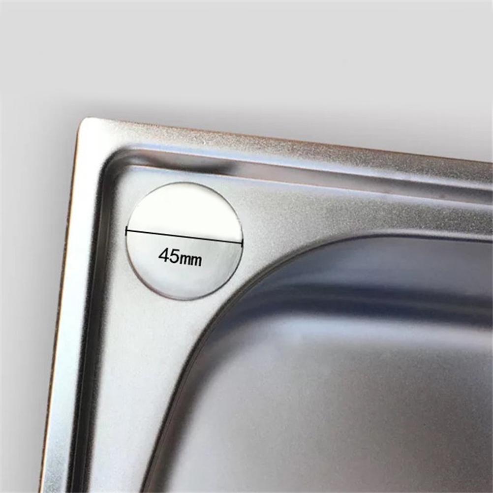 Sink Hole Coverplug Kitchen Accessories Basin Stopper Soap Tap Stainless Steel Covers Facuet Overflow Countertop Holes