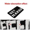 1/2pcs Microfiber Bath Mat Quick Dry And Washable Door Mat, Non Slip Letters Bathroom Rug, Soft And Thicken Shower Mat, Absorbent Bathroom Carpet