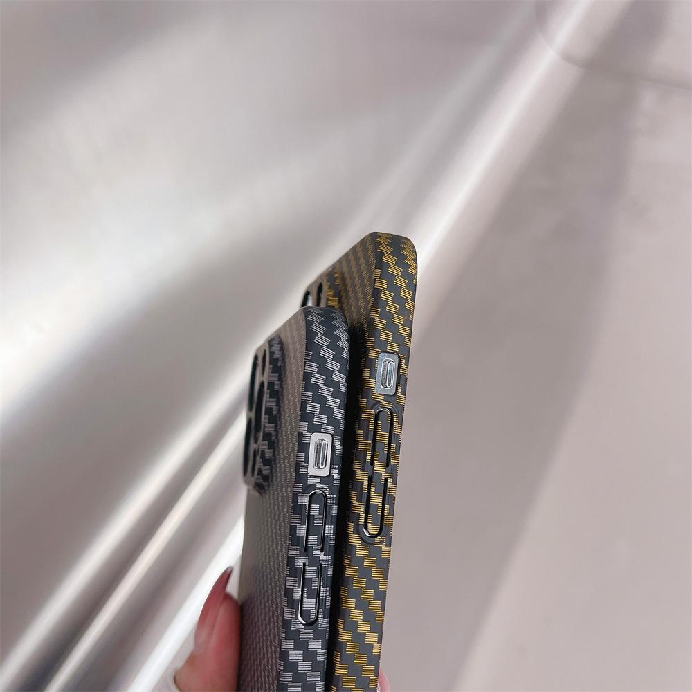 Husa cu textura din fibra de carbon ultra subtire pentru Iphone 11 12 13 Pro Max Iphone13pro 13promax X Xs Xr 7 8 Plus Se Husa rigida rezistenta la socuri