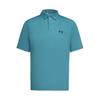 Matchplay Golf Casual Simple Classic Button Short Sleeve Polo Shirt Men Tops Limitless-Blue 6009799-466