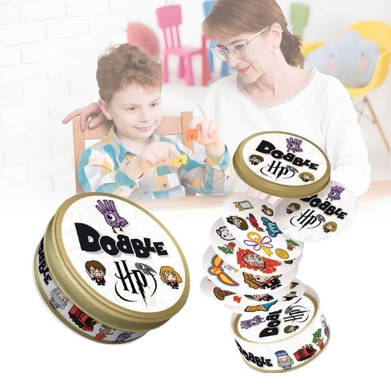 Spot It Rodinná karetní hra Zábava pro všechny věkové kategorie Poutavá vizuální párovací hra pro děti