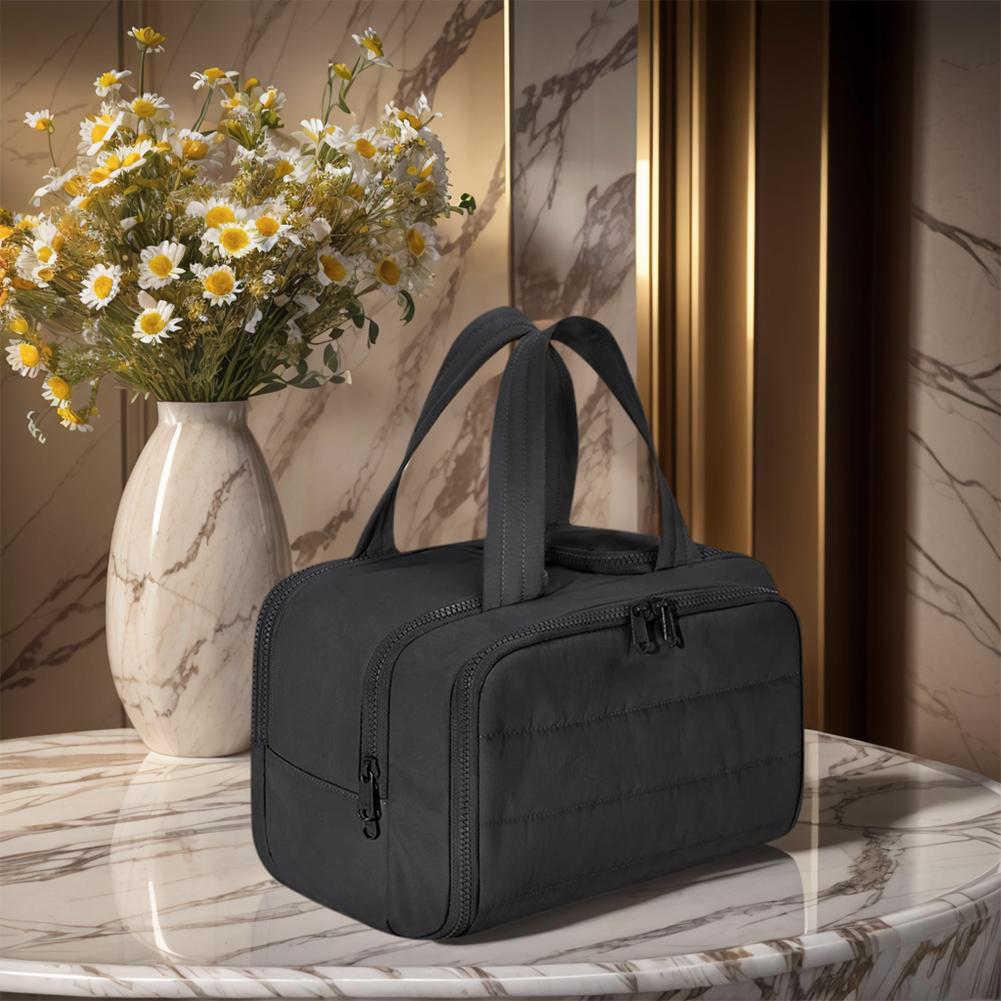 Travel Cosmetic Bag Large Portable Storage Bag Lightweight Travel Organizer for Accessories Shampoo