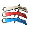 Collapsible Fishing Grip Compact Size Anti-Scratch Ergonomic Design Portable Easy Operation Catch Fish Aluminum Alloy Foldable Fish Lip Gripper