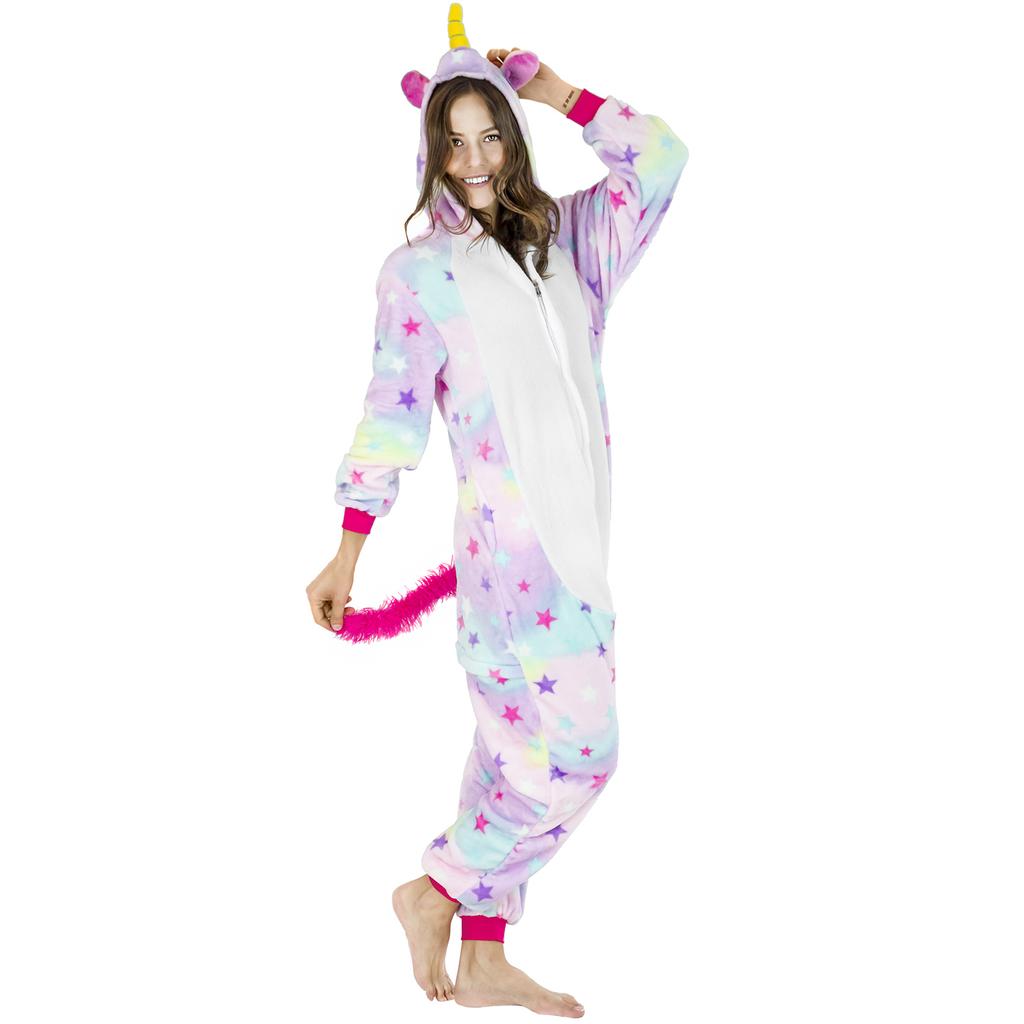 Costume, Onesie, Kigurumi, Warm One-piece Pajamas, Onesie Stars Costume - XL
