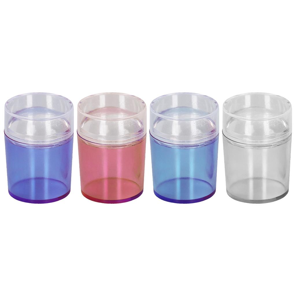 Nail Art Stamper Clear Silicone Stamping Jelly for for DIY Nail Edges Prints Patterns