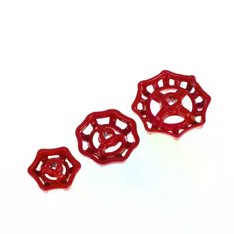 Otwór wewnętrzny 5/6/7/8/9mm Żeliwny uchwyt zaworu Zawór zasuwowy Zawór kulowy Pokrętło Zawór odcinający Złączki do rur wodnych