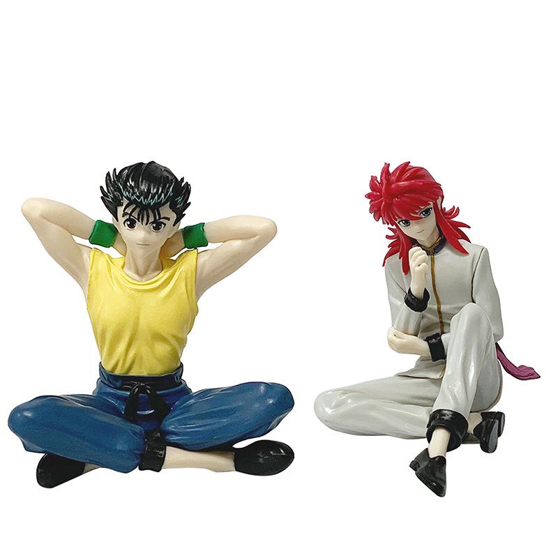 Anime YuYu Hakusho KuramaYuusuke Urameshi Figure Fleeting Shadow Cute Model Gift Toy