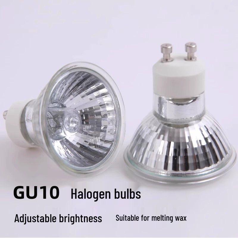 Halogen Wax Warmer & Candle Melter Lamp - 120V/220V Tungsten GU10 Halogen Bulb