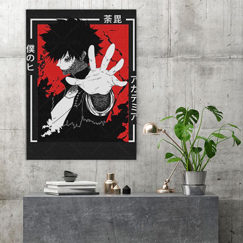 My Hero Academia Dabi BNHA Anime Canvas Painting Decor Wall Art Pictures Bedroom Study Home Living Room Decoration Prints Poster