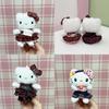 Plush Toy With Denim Pattern And Cartoon Design For Kids Gift
