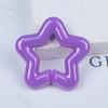 50Pcs Star Link Connectors AB Color Star Shape Linking Rings Quick Linking Rings for Bag Necklace