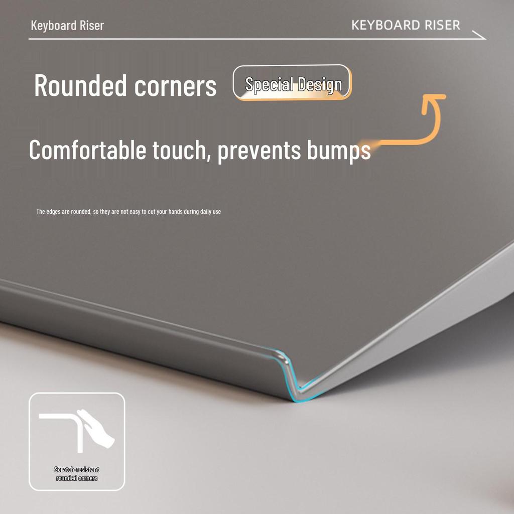 Rutschfester kippbarer Tastaturständer für Desktop, Laptop, Maus, Büroaufbewahrung