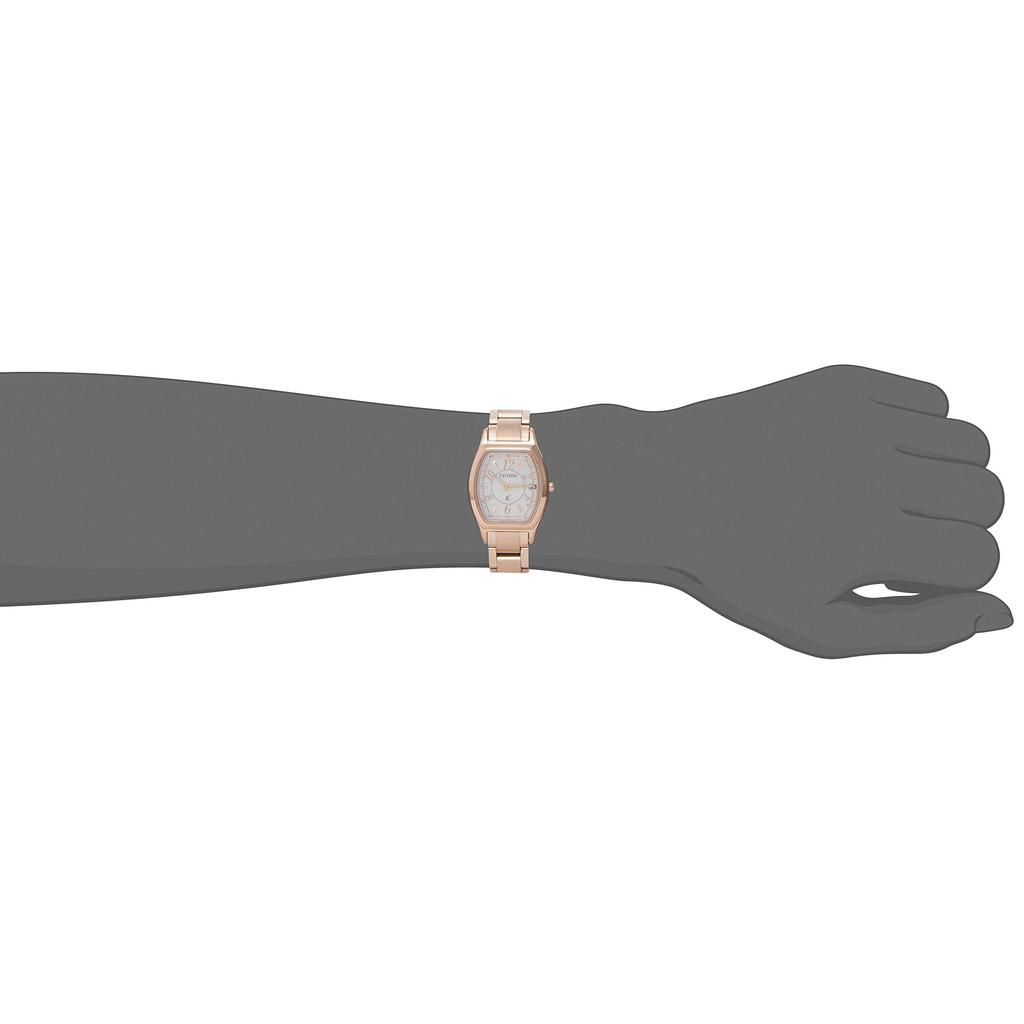 [CITIZEN] xC Titania Line Happy Flight ES9354-69A Women's Eco-Drive Radio-Controlled Watch, Titanium, Sakura Pink