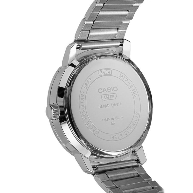 CASIO Men Standard Series 41mm Black Watch MTP-B305D-1EV MTP-B305D-1EV