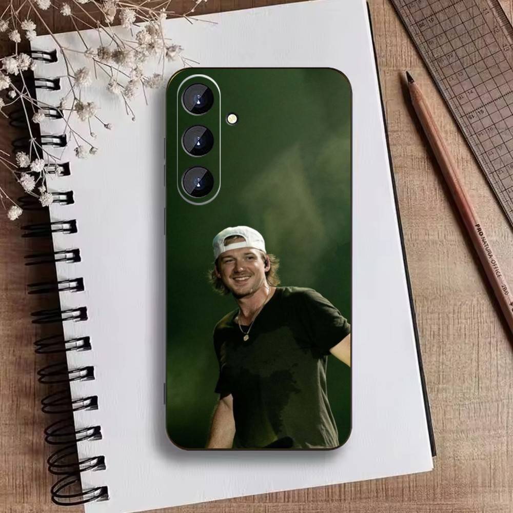 

F-Morgan Wallen Phone Case For Samsung Galaxy A73,A21s,A22,A31,A52,A53,A71,A41Soft Black Shell Samsung a32 5g