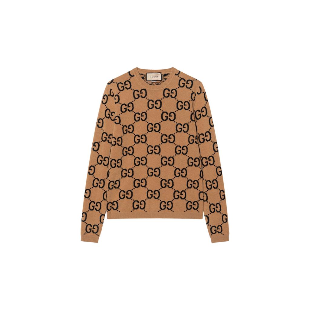 Gucci Gg Wool Jacquard Crewneck Jumper 692900-XKCC5-2075