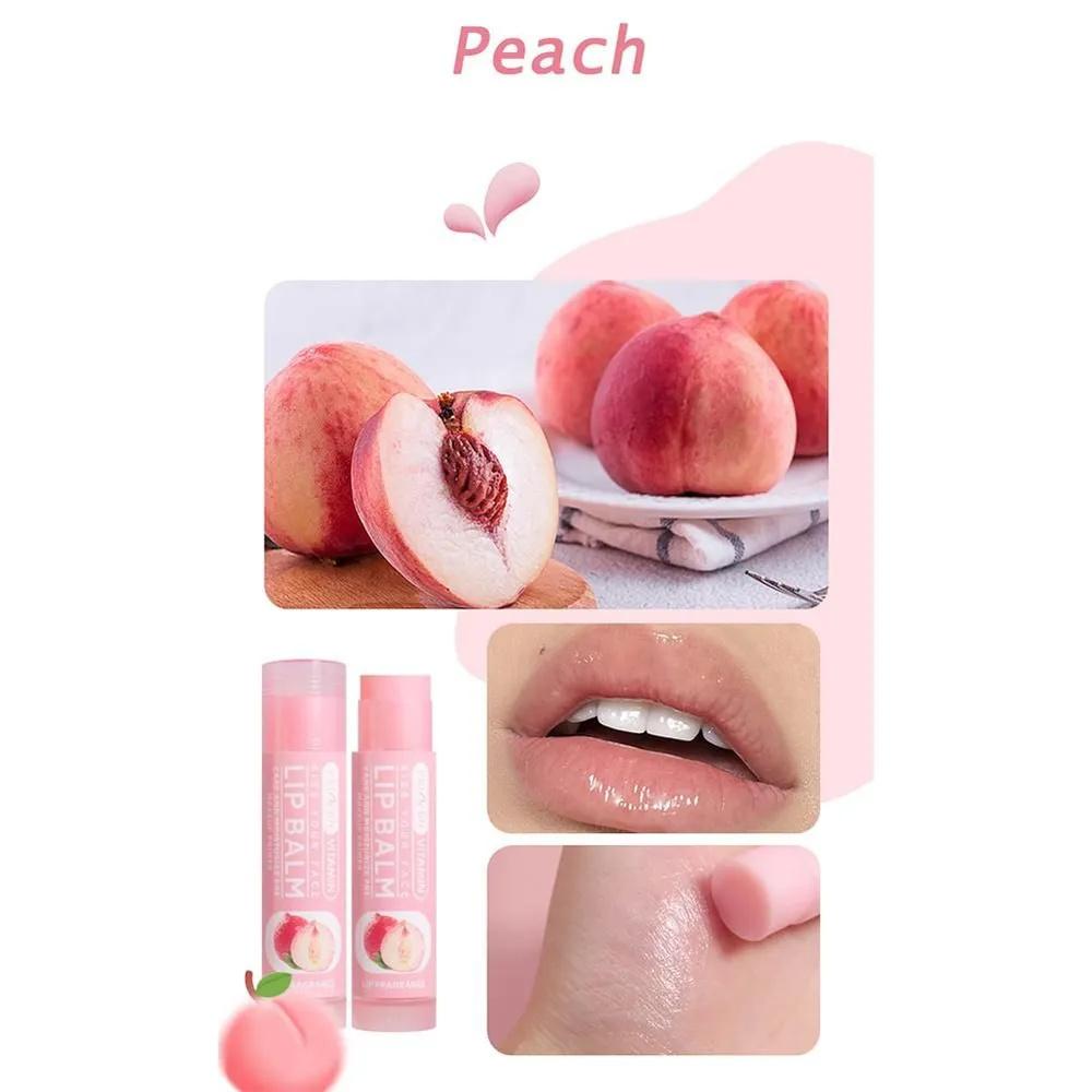 6pcs-shaped Lip Balm For Women: Moisturizing, Hydrating, Preventing Dryness And Cracking, Removing Dead Skin, And Reducing Lip Lines.