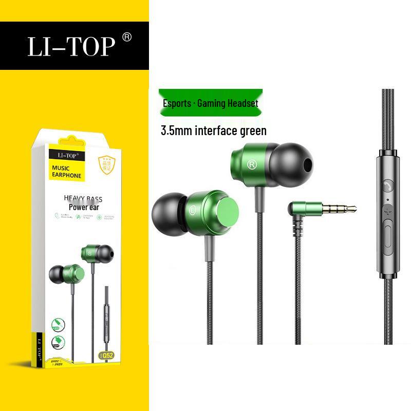 Metal Magnetic Gaming Earphones, Wired In-Ear with Type-C Angled Plug for Precise Sound Localization