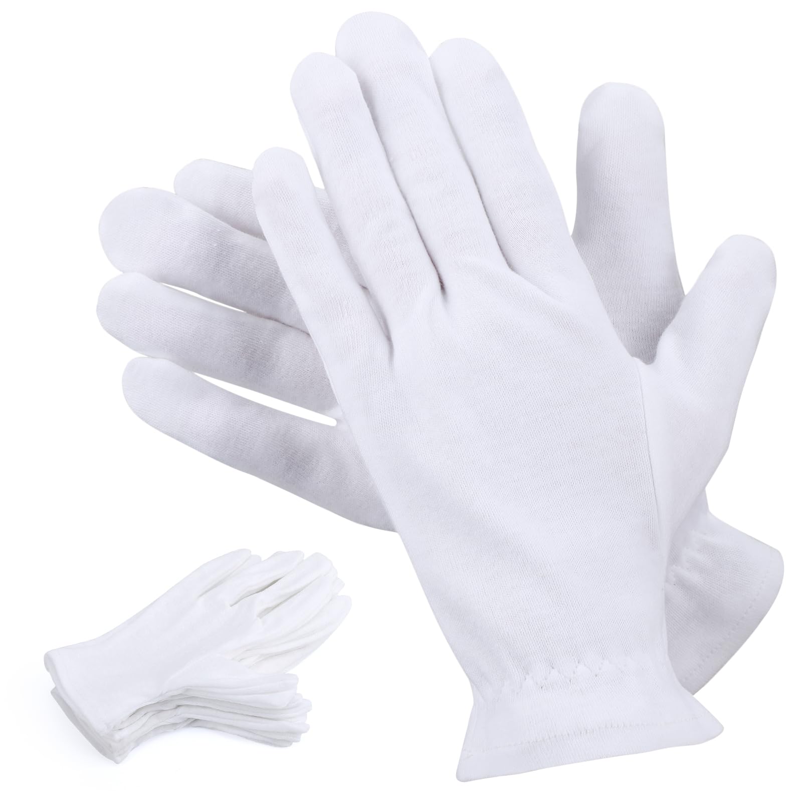 

Segbeauty Hand Treatment Hand Hand Night Cotton Gentle on the Moisturizing Prevents Hand Unisex 6 Gloves, Protection, 12-Piece Set, Care, Gloves,