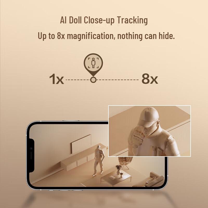 EZVIZ 8MP 4K KI Innen PTZ Wi-Fi Sicherheitskamera (CN-Version)