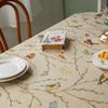 Light Luxury Small Fresh Tablecloth Chenille Waterproof and Oil Proof Home Dining Tablecloth