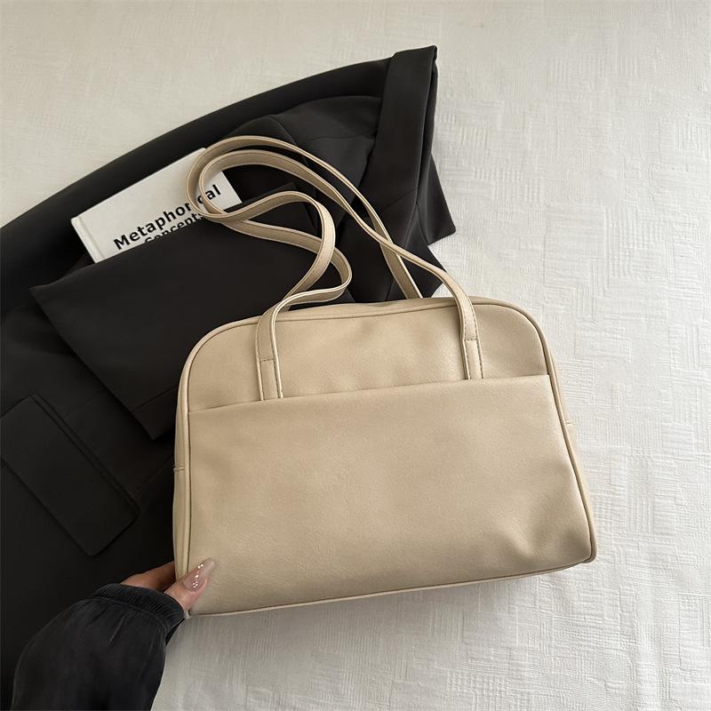 Large Capacity Pu Retro Armpit Bag Trendy New Commuter Trendy Portable Shoulder Bag