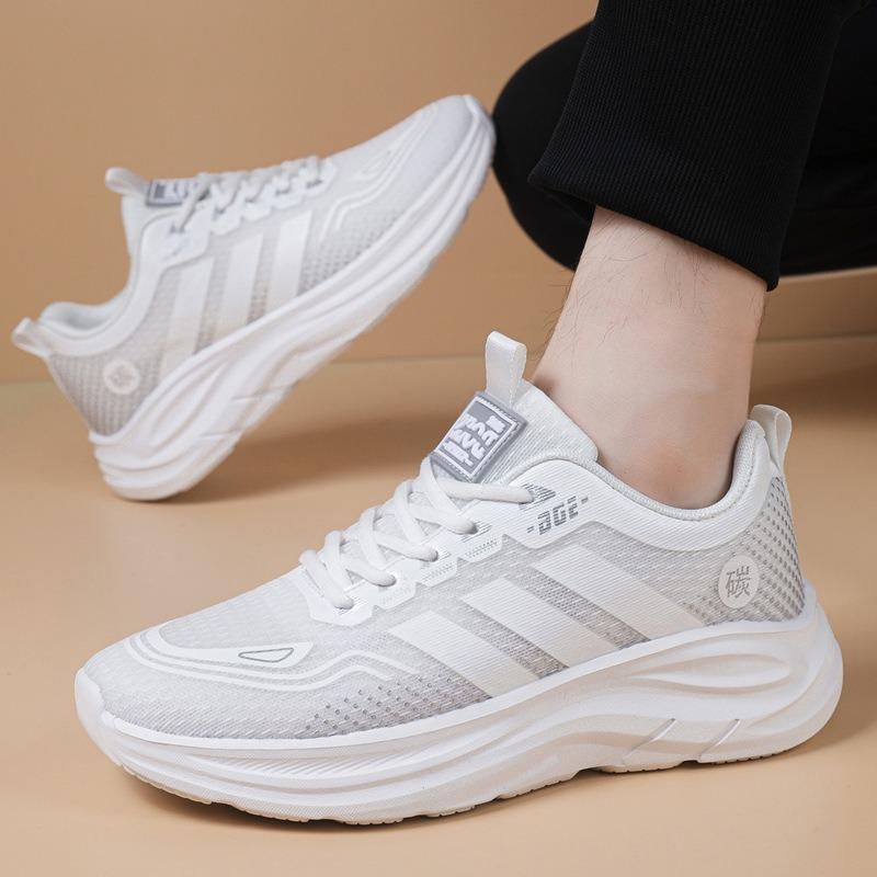 Herrenschuhe Sommer atmungsaktive Sportschuhe modische vielseitige Herren Freizeitschuhe für Paare Laufschuhe Eisseide ultraleichte Schuhe