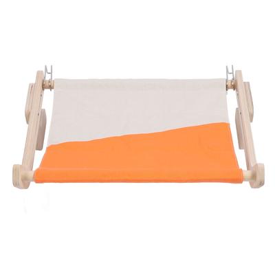 Cat Window Perch Wood Window Hanging Pet Hammock Sturdy Frame Cat Sleeping Bed Seat Shelves for