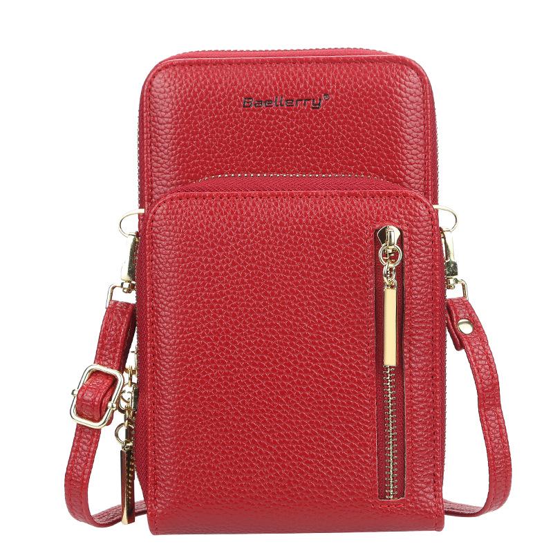 Voberry Fashion Women Leather Handbag Messenger Shoulder Crossbody Bag Phone Coin Bag Voberry Fashion Women Leather Handbag Messenger Shoulder Crossbody Bag Phone Coin Bag