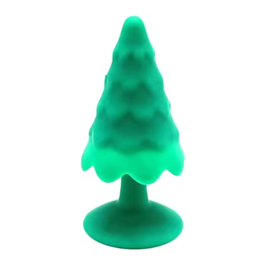 Silicone Christmas Tree Anal Plug Anal Trainer Prostate Massager Anal Sex Adult Sex Toys Women's SM Toys Gay Adult Sex Games