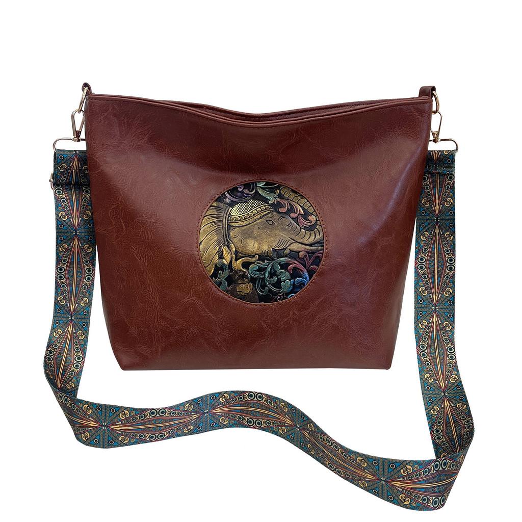 Pu Water Bucket Bag For Women With Zipper Closure And Internal Phone Pocket For Daily Use