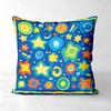 # Colorful Star Print Throw Pillow Covers Pattern Cushion Cover Suitable For Sofa Bedroom Car Pillow Cover