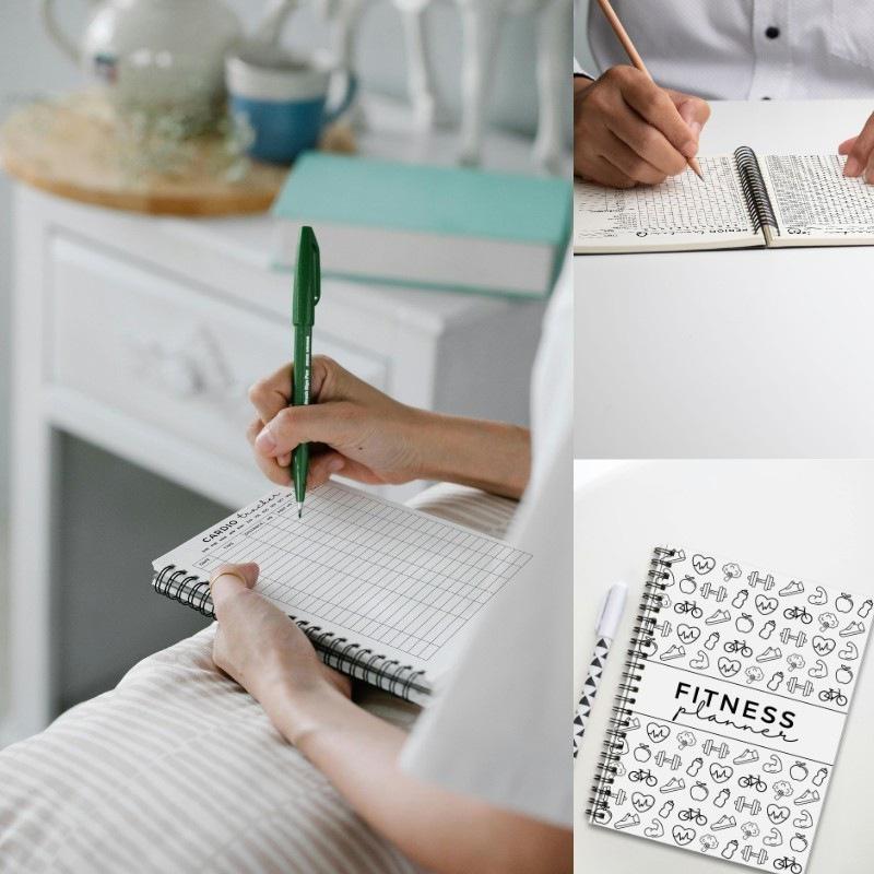 Ultimátní plánovač cvičení 2025 Záznamník hubnutí Sledovače zdravých návyků Kroky cvičení Vodní kardio Sledovač spánku