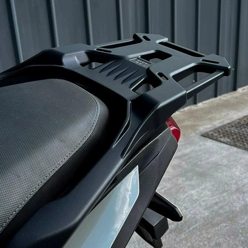 For 2023 Honda ADV160 Motorcycle Modification Aluminum Alloy Rear Luggage Rack Cargo Shelf Trunk Tail Box
