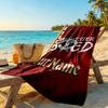 Manchester Personalized Name Beach Towel Soft Durable Quick-Dry Suitable for Sports Travel Swimming Yoga Bathroom Beach And Pool
