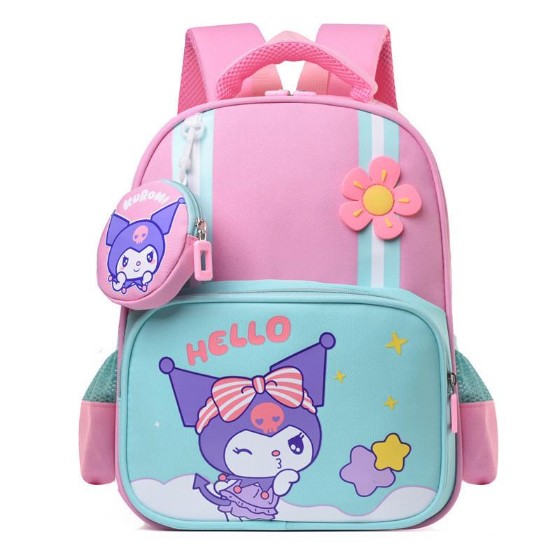 Cute Dinosaur Pattern Backpack For Children Breathable Oxford Cloth Bag For Kindergarten