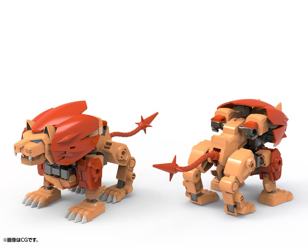 Kotobukiya Evoroid Fangao 100mm Tall Plastic Model Kit IT004 F-GAO-G1 () - Approx. - Non-Scale