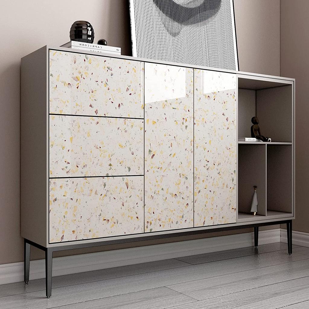 Granit Selbstklebende Tapete Kontaktpapier für Arbeitsplatten Wandaufkleber Dekorfolie Badezimmer Küchenschrank Heimdeko